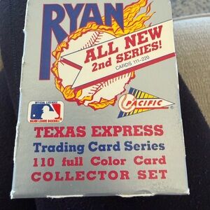 Nolan Ryan Texas Express Trading Card Series Collector Set